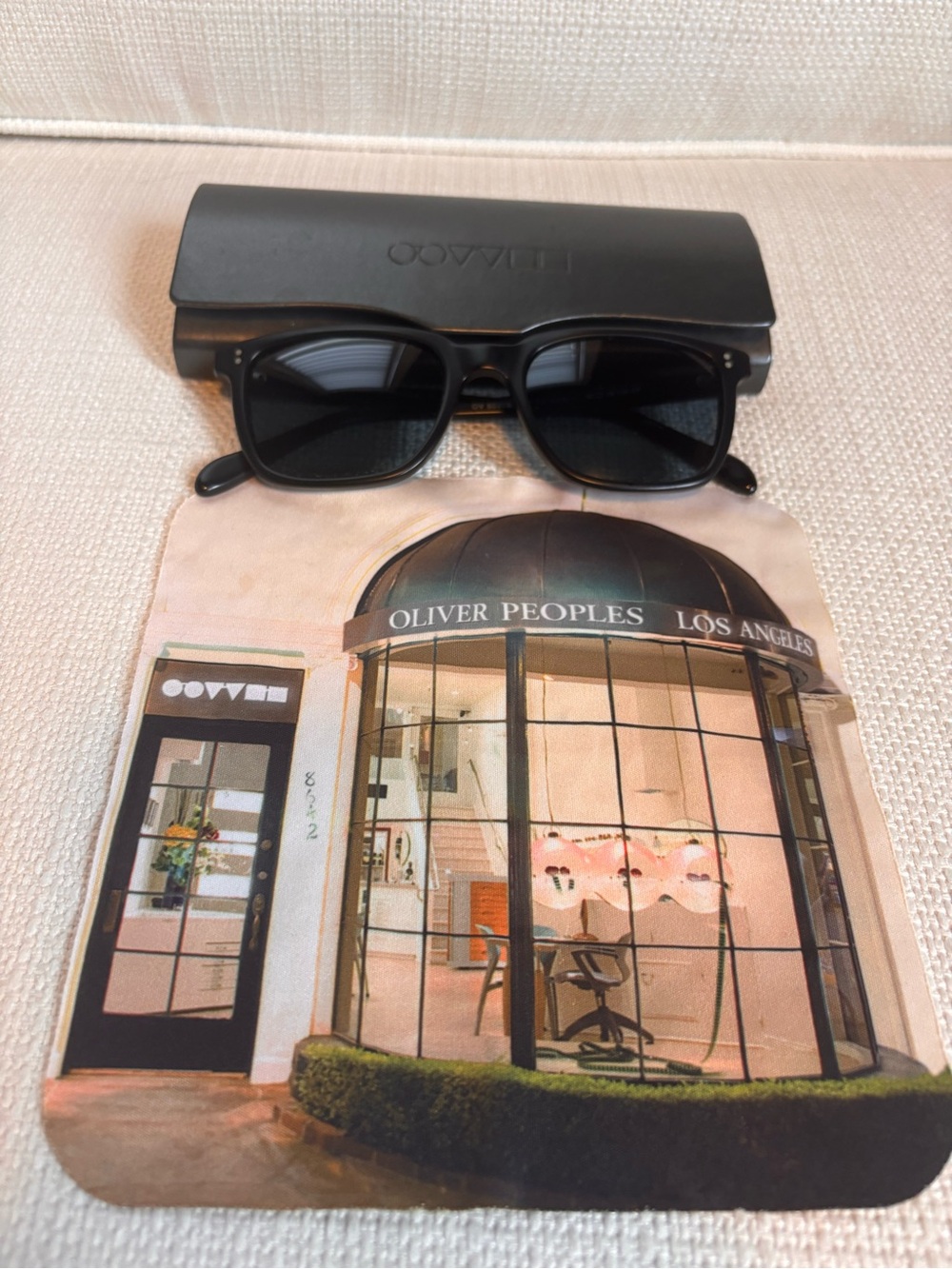 Oliver Peoples Black Sunglasses RARE